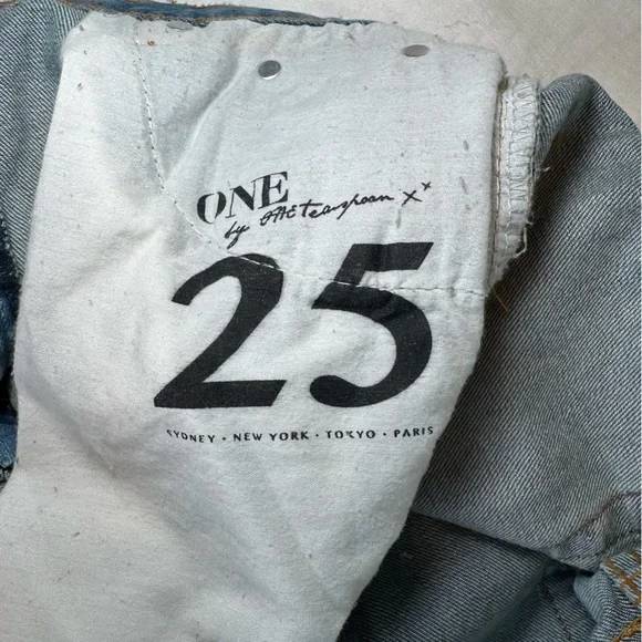 One Teaspoon Outlaws Low Waist  Boyfriend Shorts - Picture 7 of 7